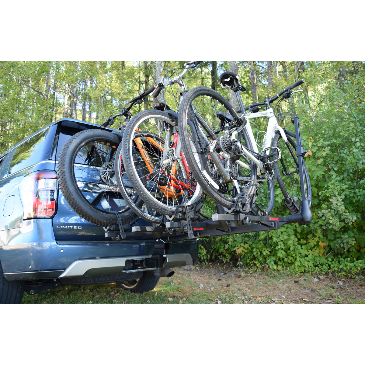Malone Pilot HM4 - Hitch Mount Platform 4 Bike Carrier (2 )