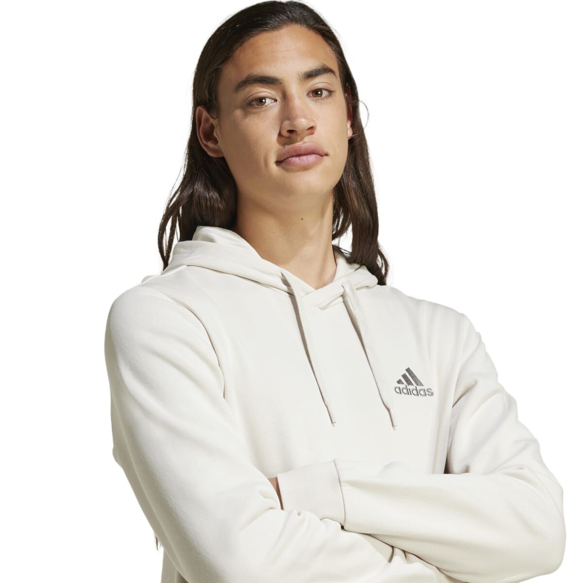 adidas Men's Long Sleeve Feel Cozy Hoodie