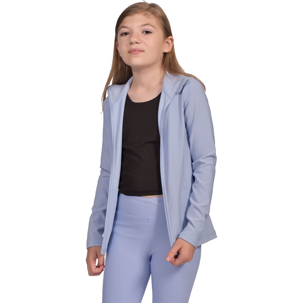 90 Degree Girl's Full Zip Yoga Jacket