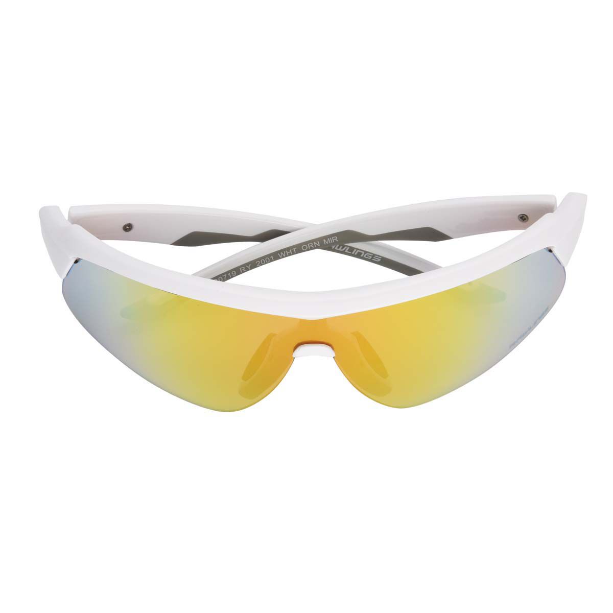 Rawlings Youth Youth White Orange Shield Marquis Sunglasses