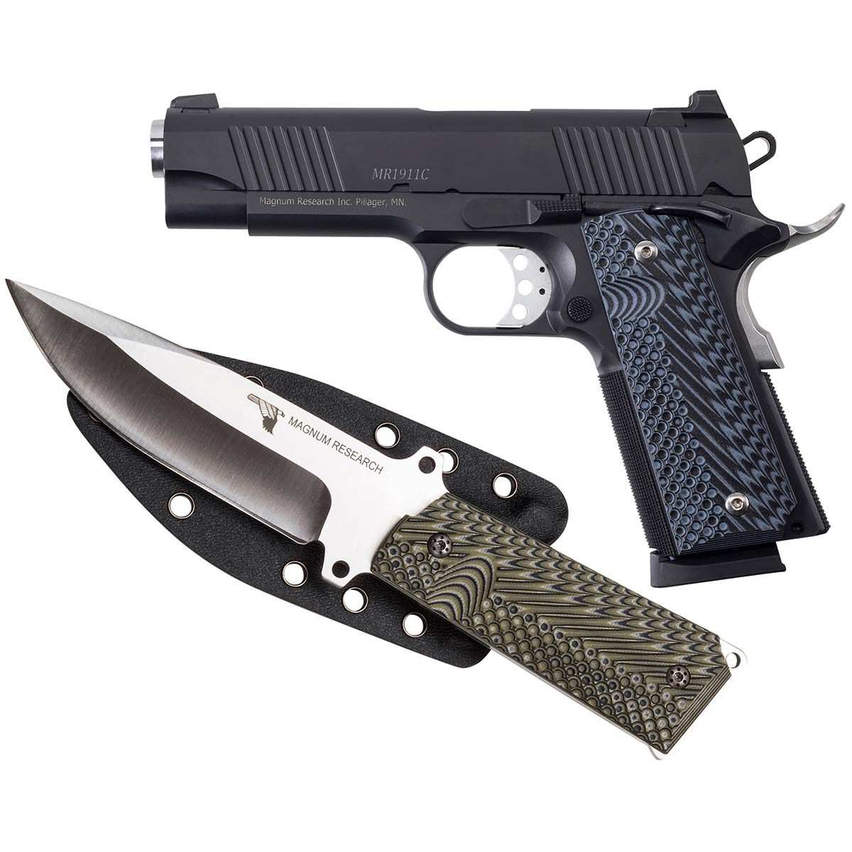 Magnum Research 1911 9MM C 4.33" W/KNF Pistol