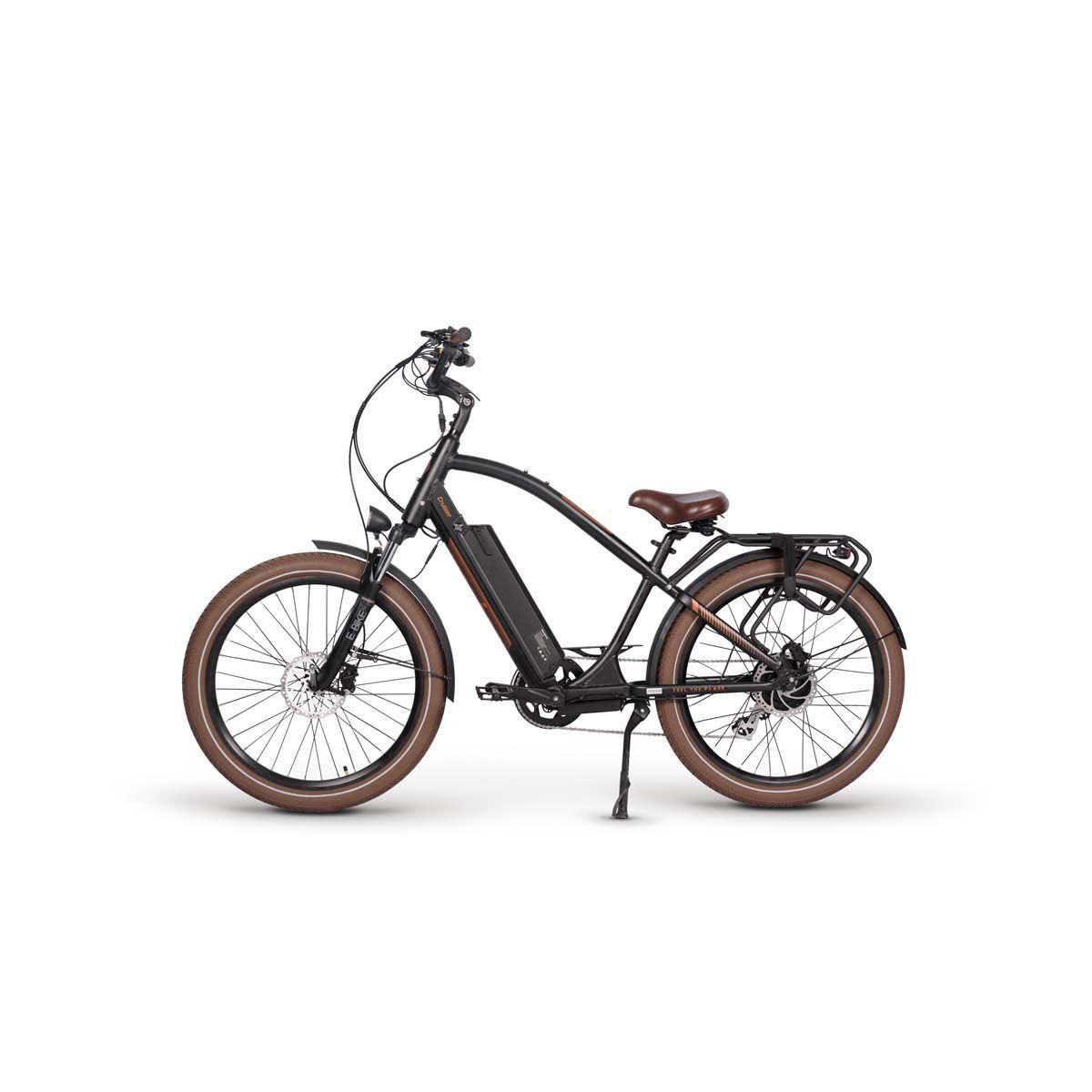 Magnum Bikes Cruiser 2.0 - Black-Copper - 48v 15Ah