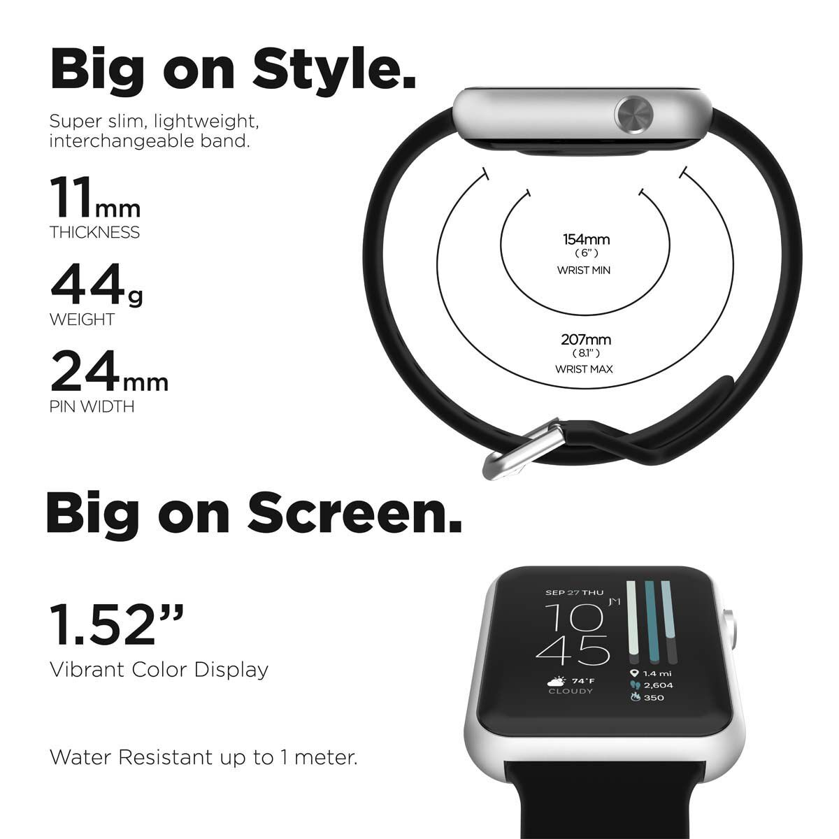 Itouch Air 4 Smartwatch Jillian Michaels 41MM