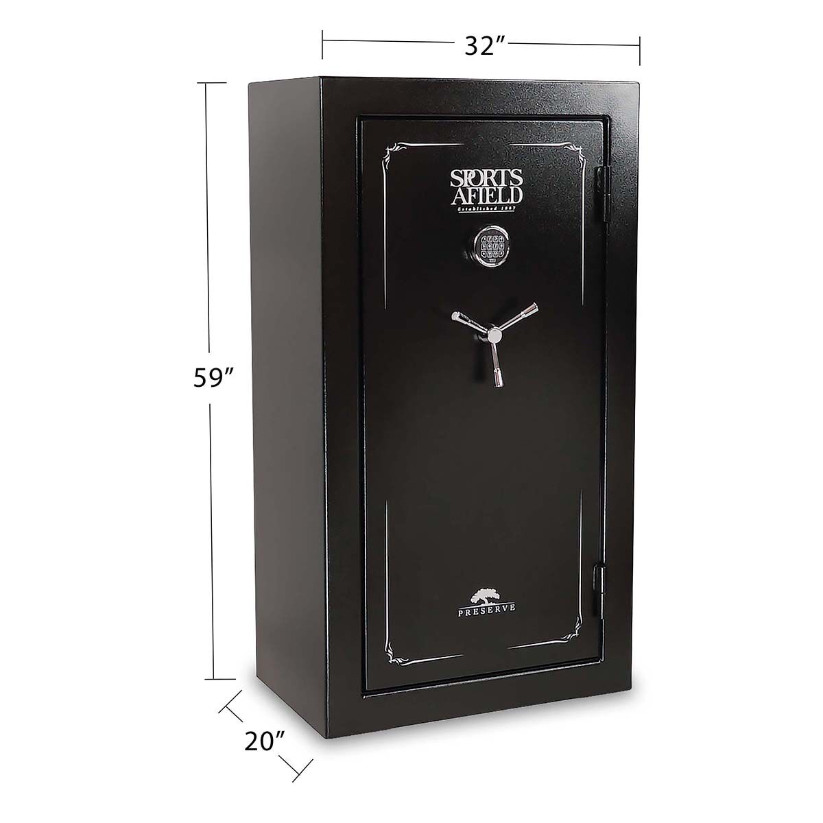 Sports Afield Preserve 32-Gun Safe