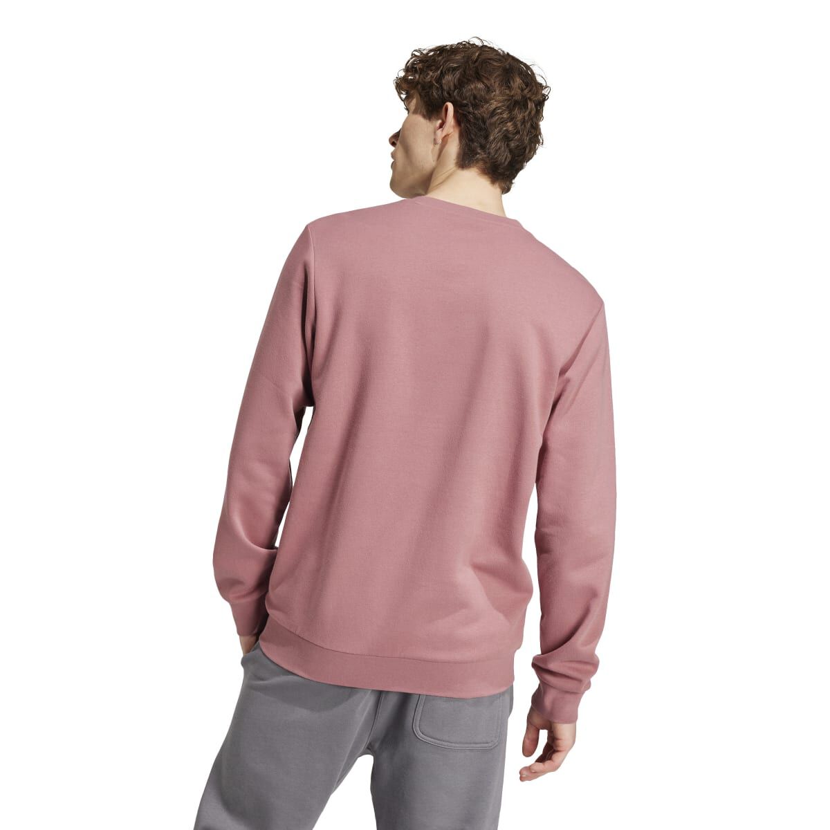 adidas Men's Long Sleeve Feel Cozy Crew