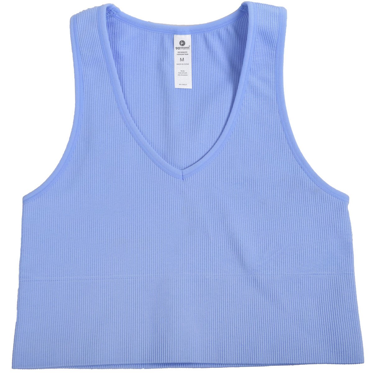 90 Degree Women's Seamless V-Neck Crop Tank