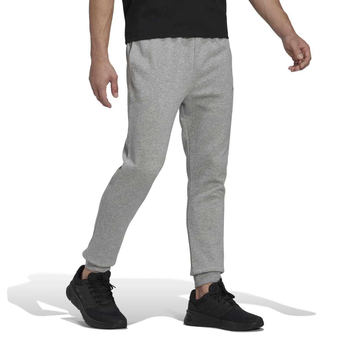 adidas Men's Essentials Fleece Regular Tapered Joggers