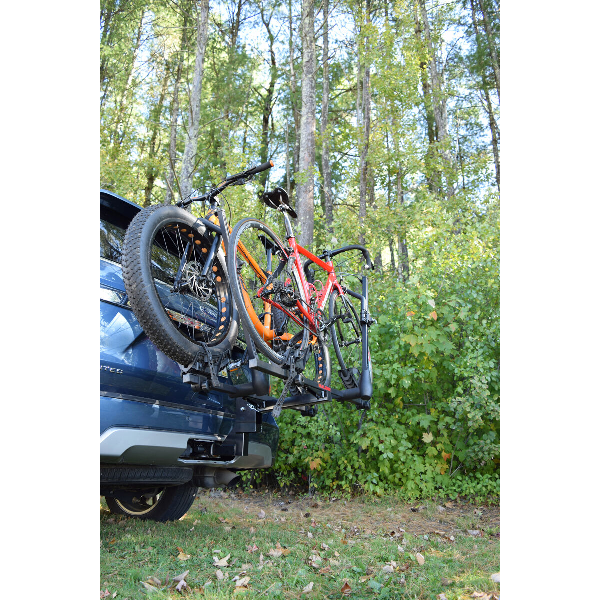 Malone Pilot HM2 - Hitch Mount Platform Expandable 2 Bike Carrier (2 )