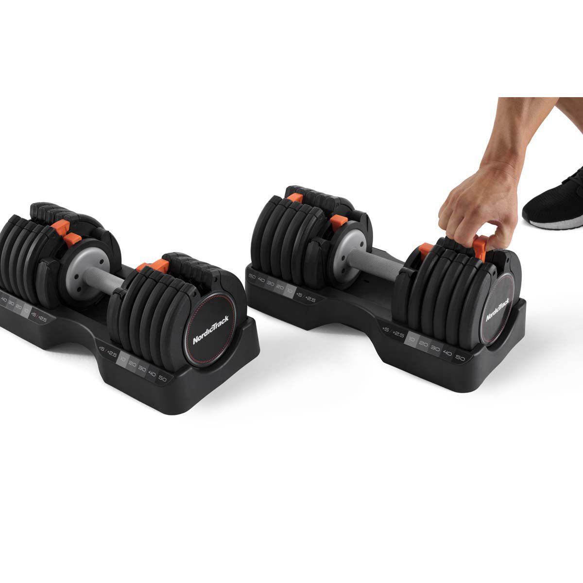 NordicTrack 55 Lb. Select-A-Weight Dumbbell Set