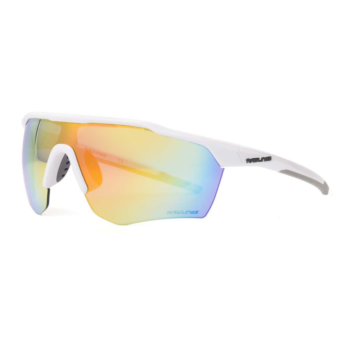 Rawlings Youth Youth White Orange Mirror Shutout Sunglasses
