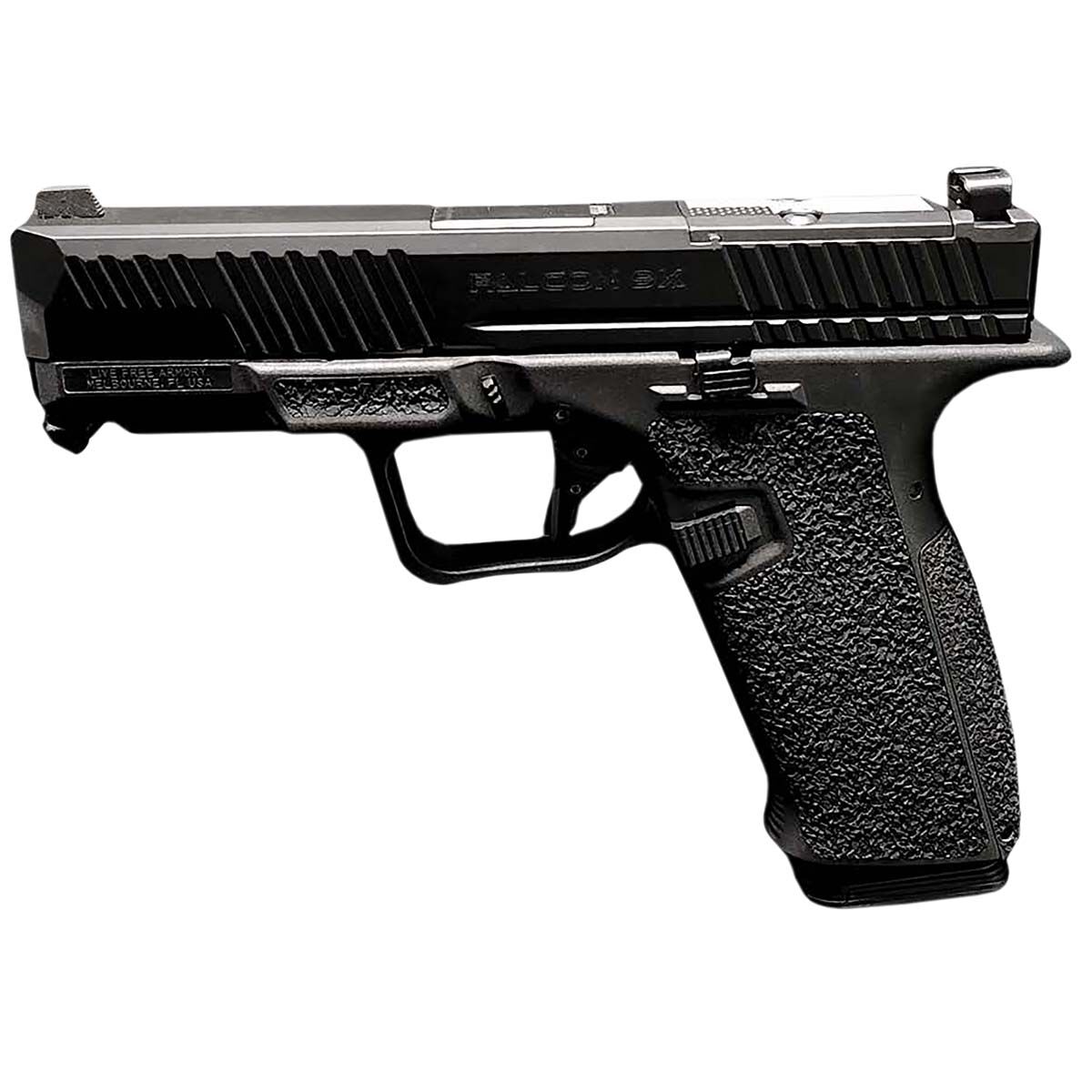 Live Free Armor Falcon 9X 9MM 4" Pistol