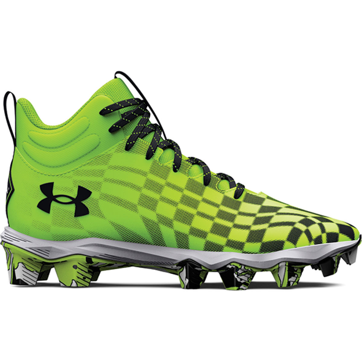 Under Armour Boys' Spotligh Franchise 3 Mid RM Football Cleats