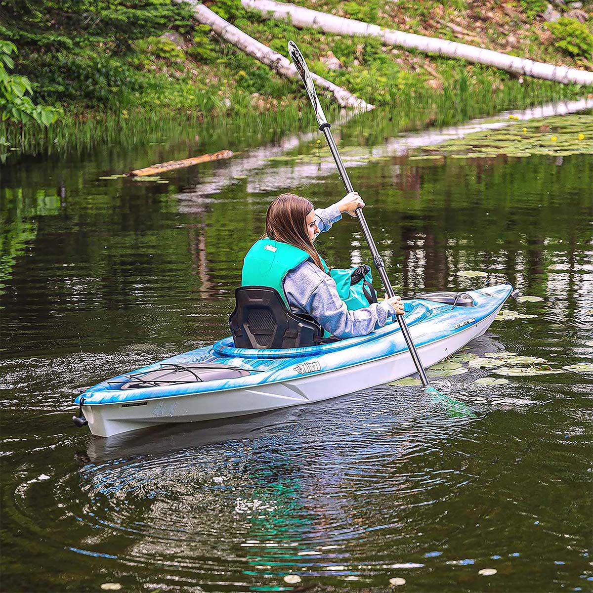 Pelican Ultimate 100NXT Recreational Sit In Kayak, 10'