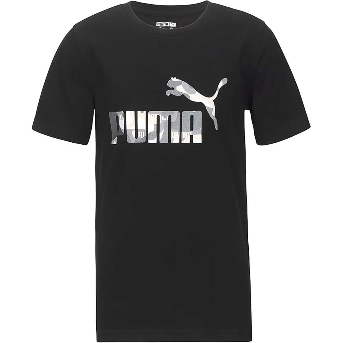 Puma Boys' Short Sleeve Logo Tee