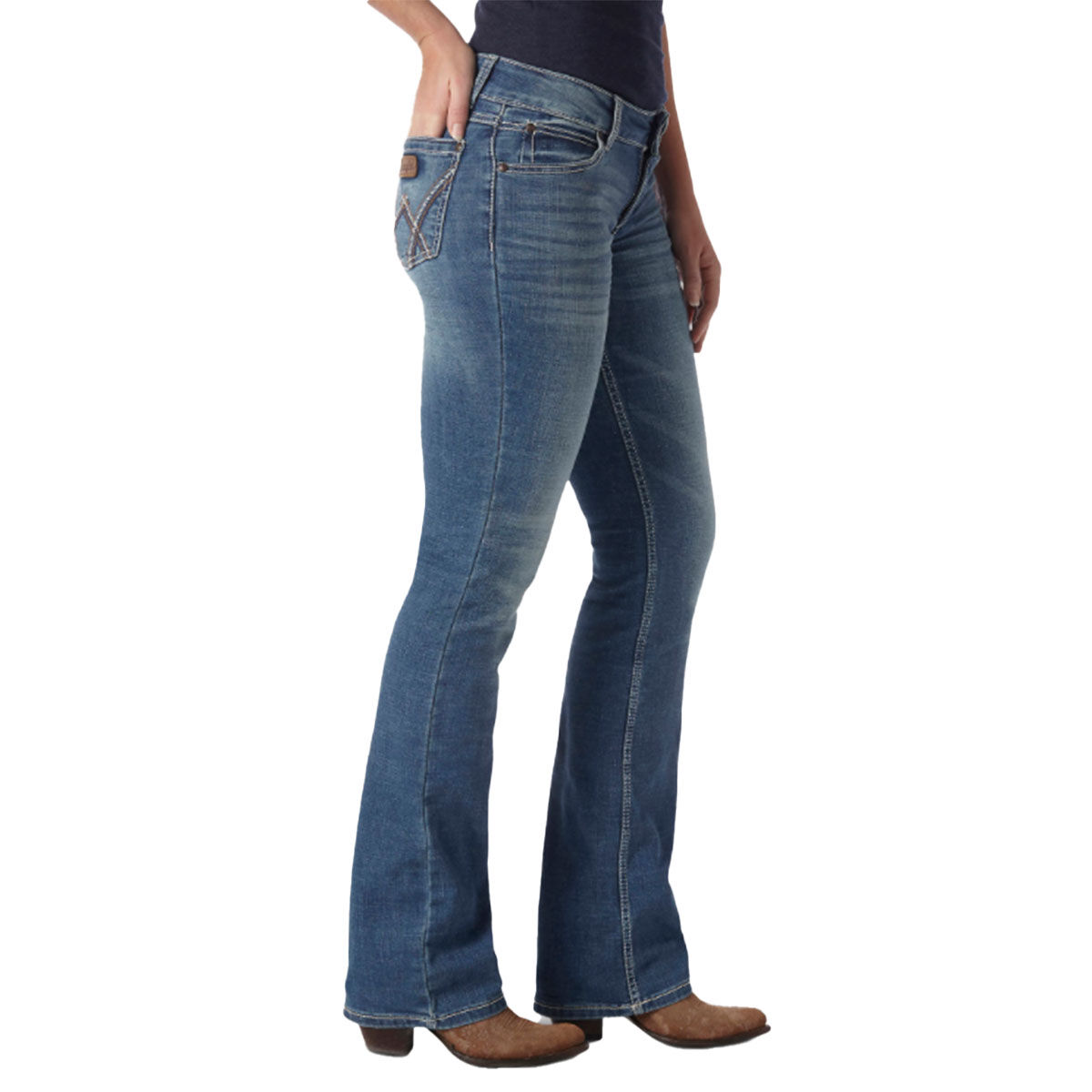 Wrangler Women's Retro Boot Cut Jeans