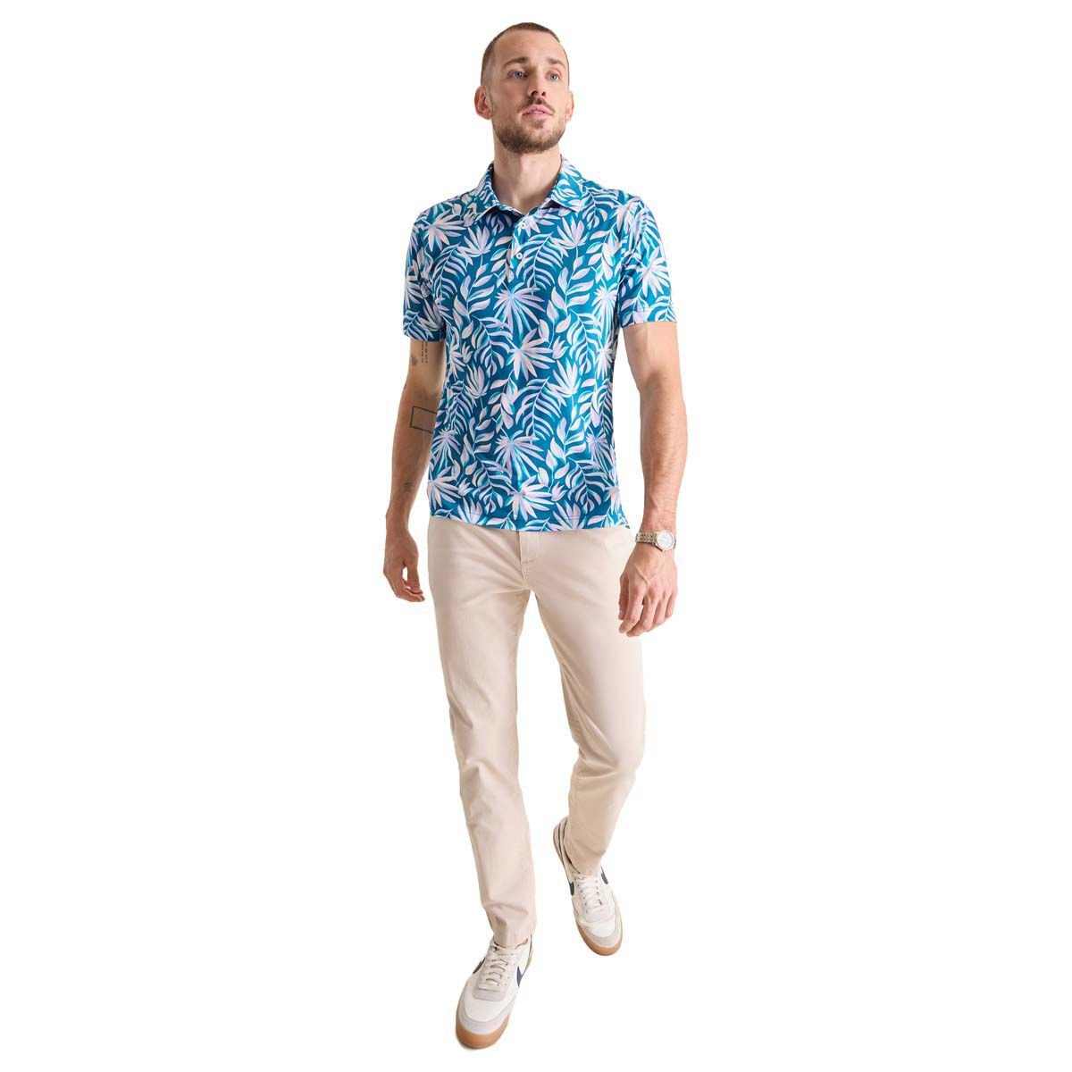 Chubbies Men's Balmy Breeze (Performance Polo )