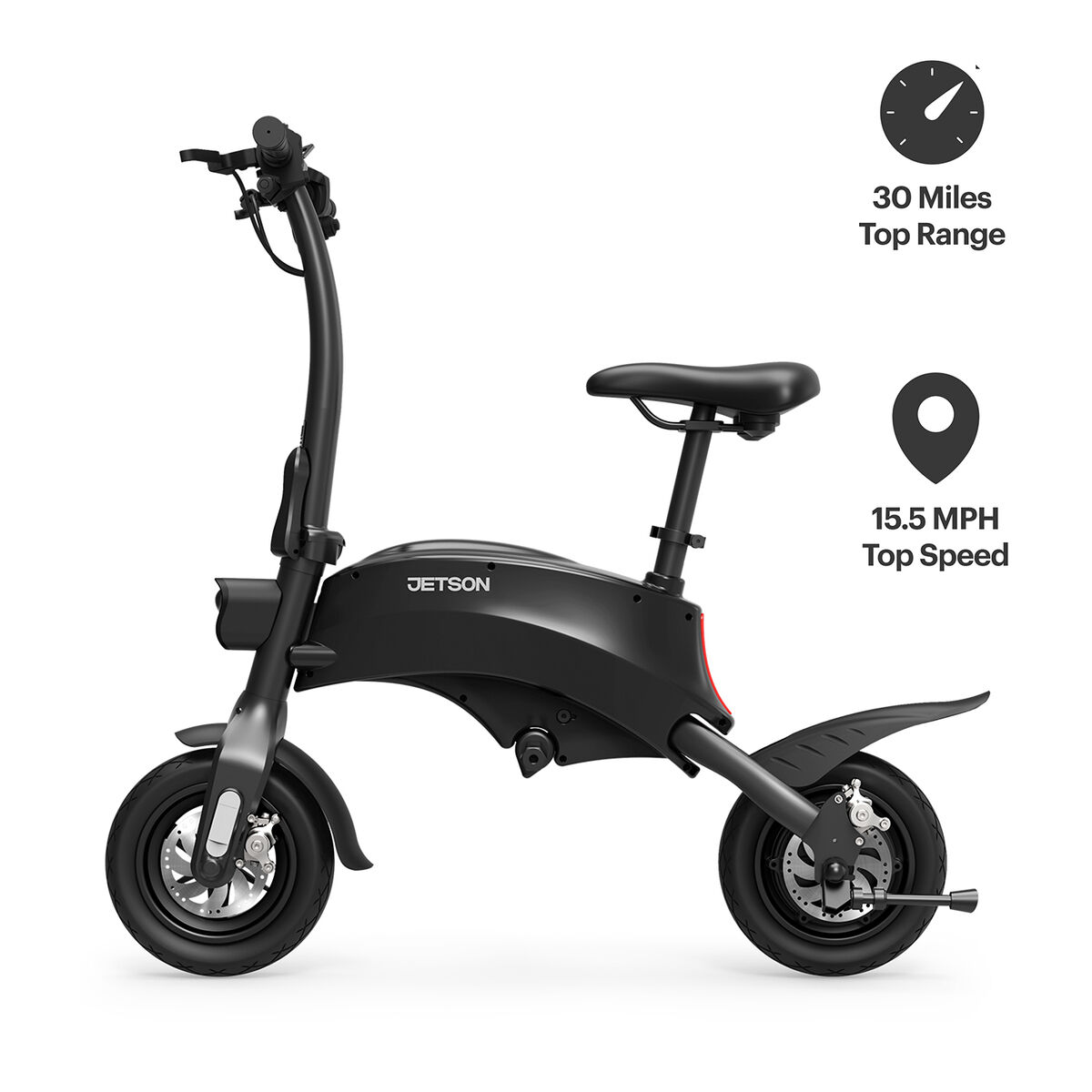 Jetson LX10 Electric Ride-On, Black