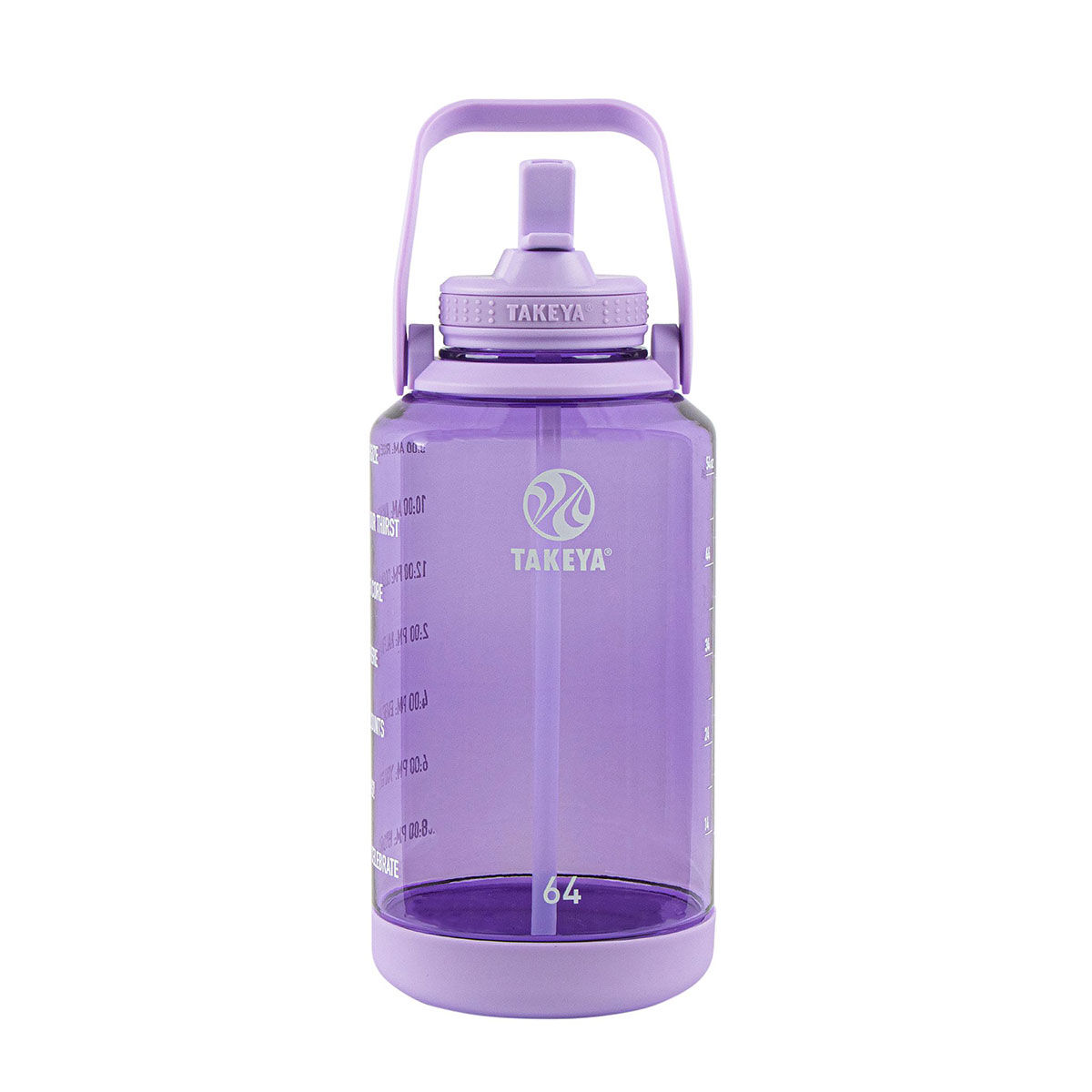 Takeya 64oz Motivational Tritan Water Bottle
