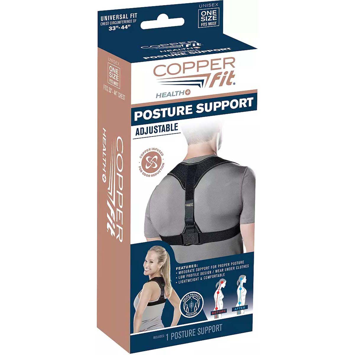 Copper Fit Posture Top