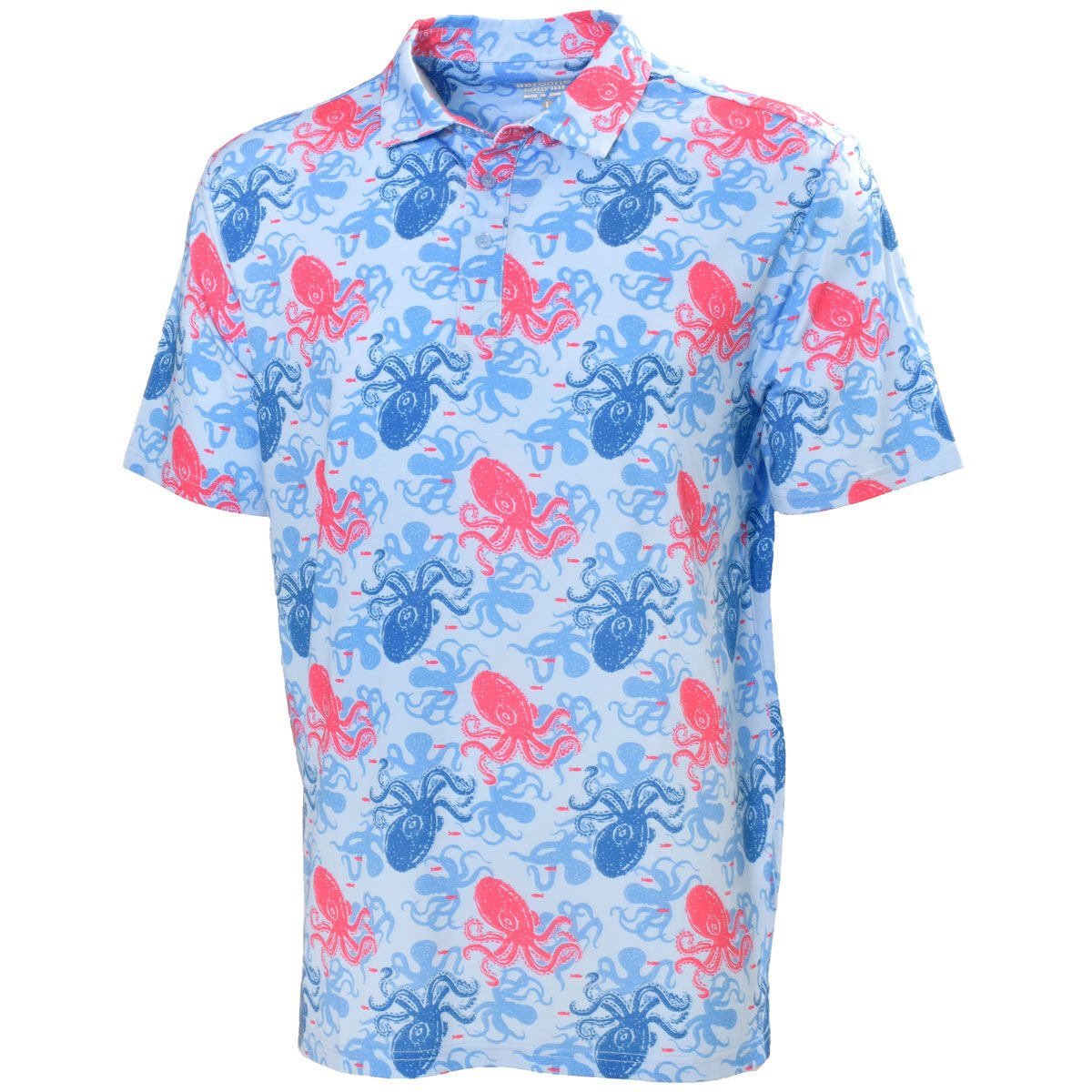 Aeroline Men's Octopus Print Polo