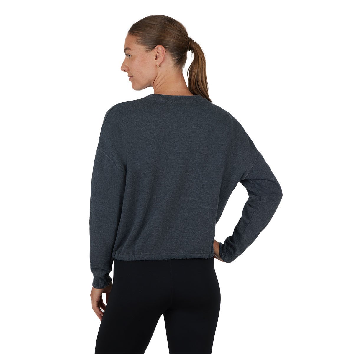 90 Degree Lux Stone Washed Crew w/ Drawstring Waist