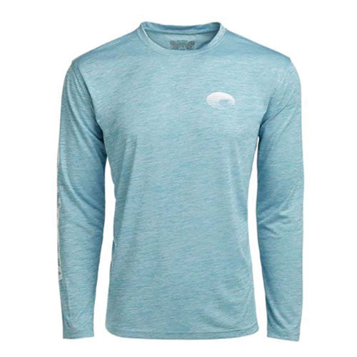 Costa Men's Long Sleeve Heathered Fishing T-Shirt