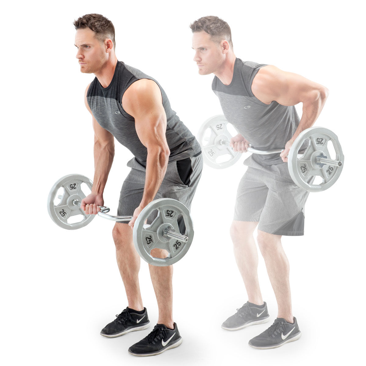 Marcy Tri-Bicep STD Combo Bar