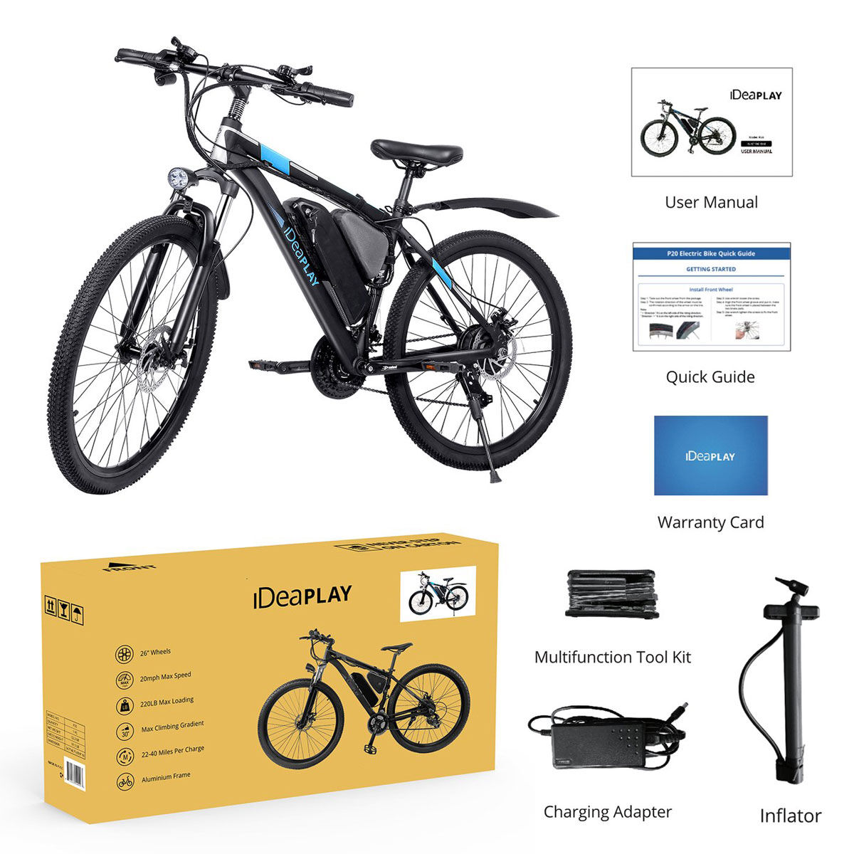 Idea Play P30 Electric Mountain Bike