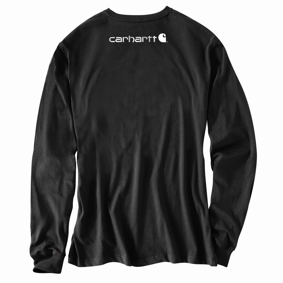 Carhartt Loose Fit Heavyweight Long-Sleeve Logo Sleeve Graphic T-Shirt