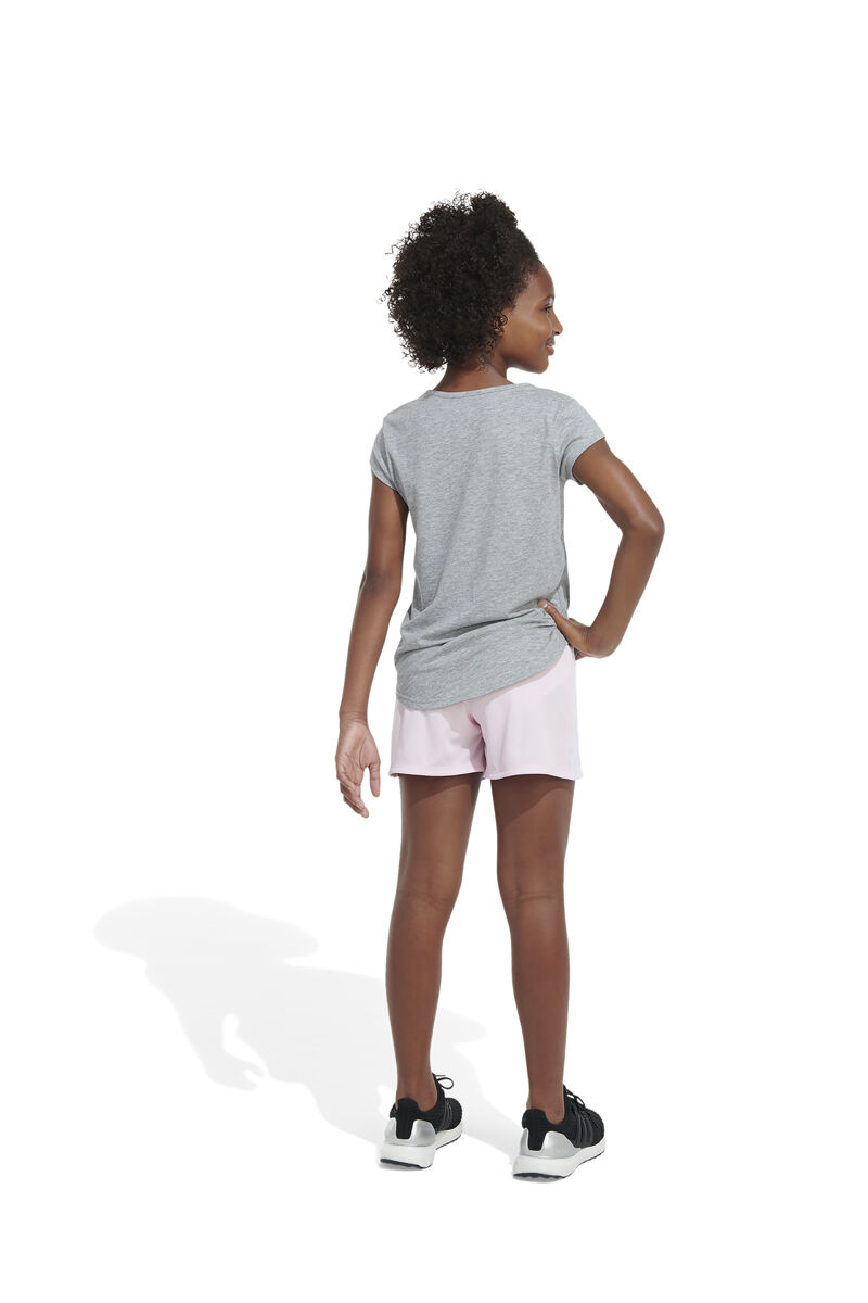 adidas Girls' AEROREADY® 3-Stripe Pacer Mesh Shorts