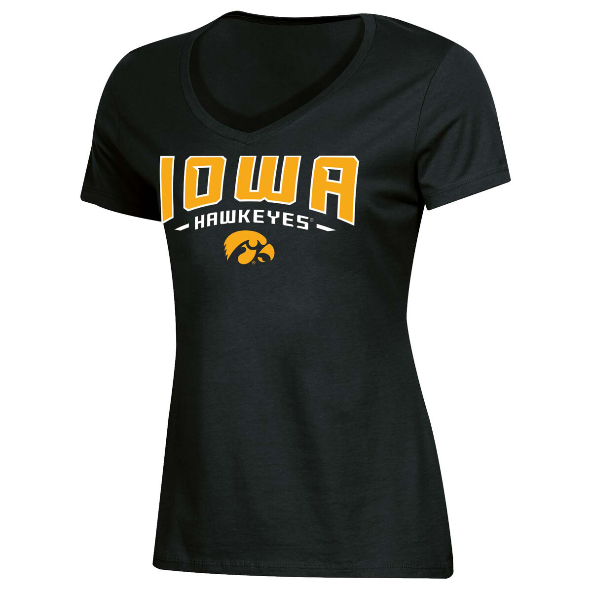 Knights Apparel Women's Short Sleeve Iowa Classic Arch Tee