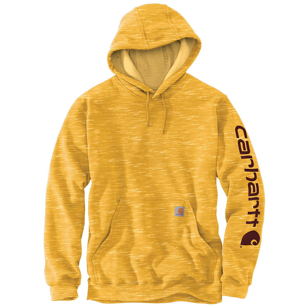 Carhartt Men's Midweight Signature Sleeve Logo Hoodie
