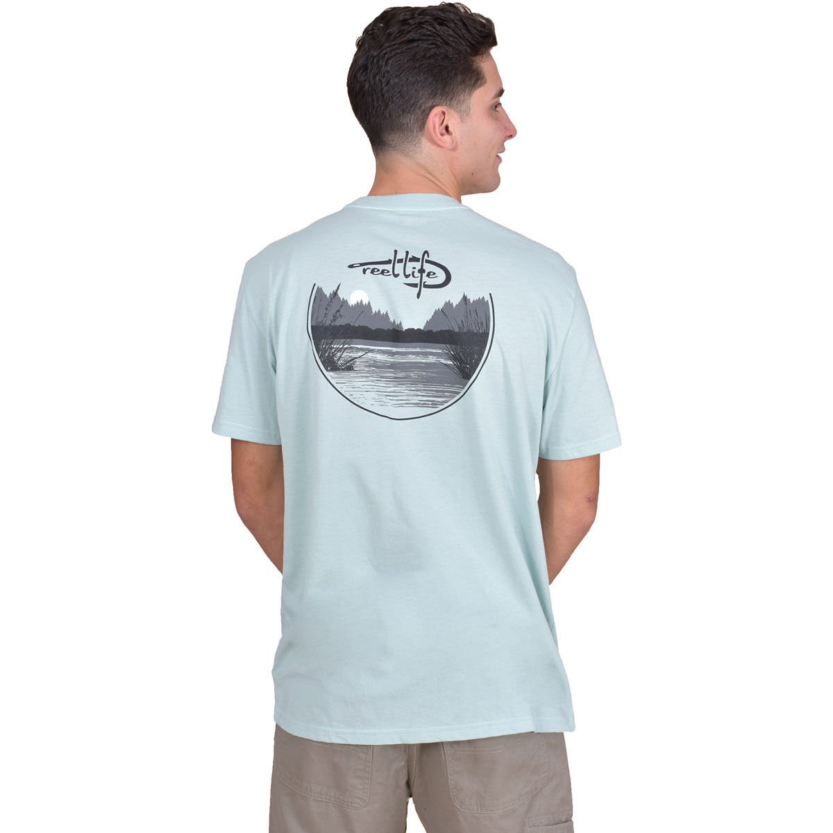 Reel Life Men's Short Sleeve Tee