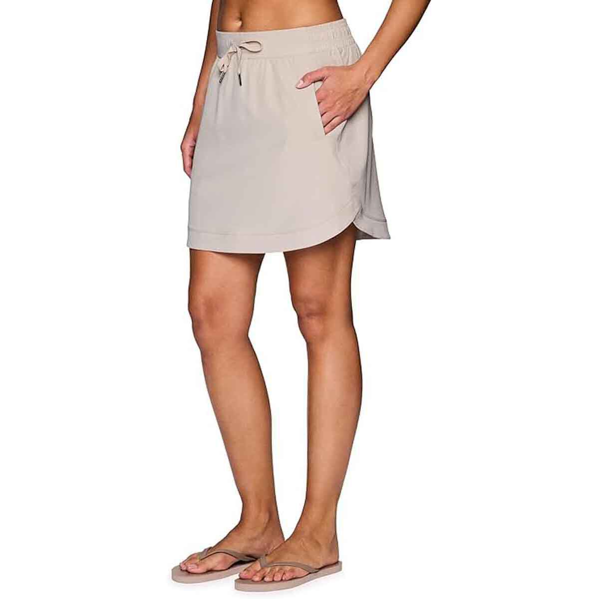 Rbx Women's Stretch Woven Tie Skort