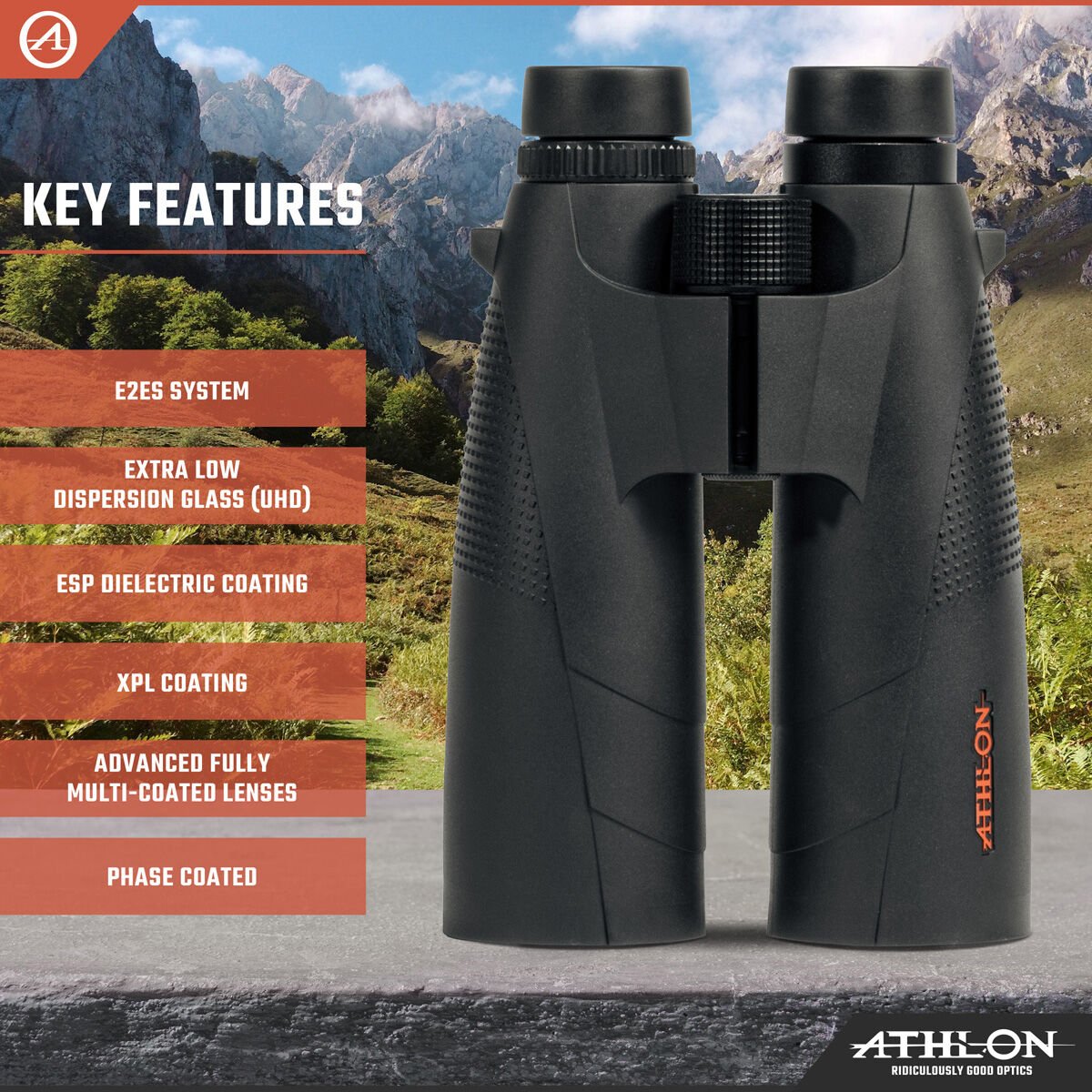 Athlon Optics Cronus G2 UHD 15x56