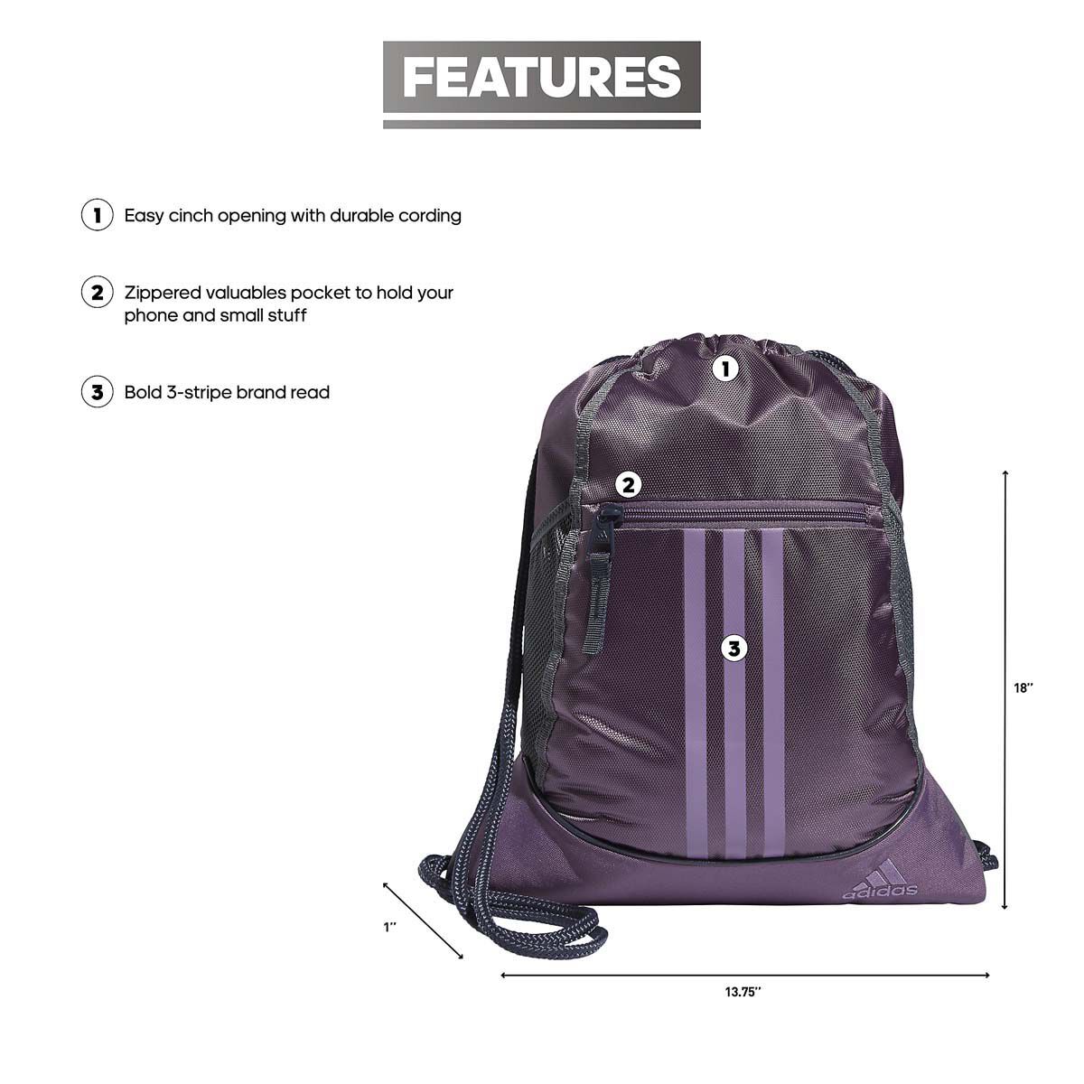 adidas Adidas Alliance II Sackpack