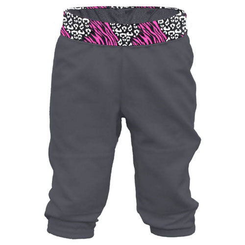 Intensity Girls' Wild Print Waistband Tee Ball Pant