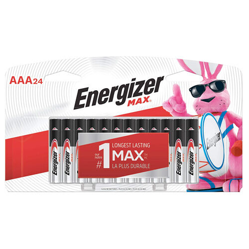 Energizer Max AAA Batteries 24-Pack