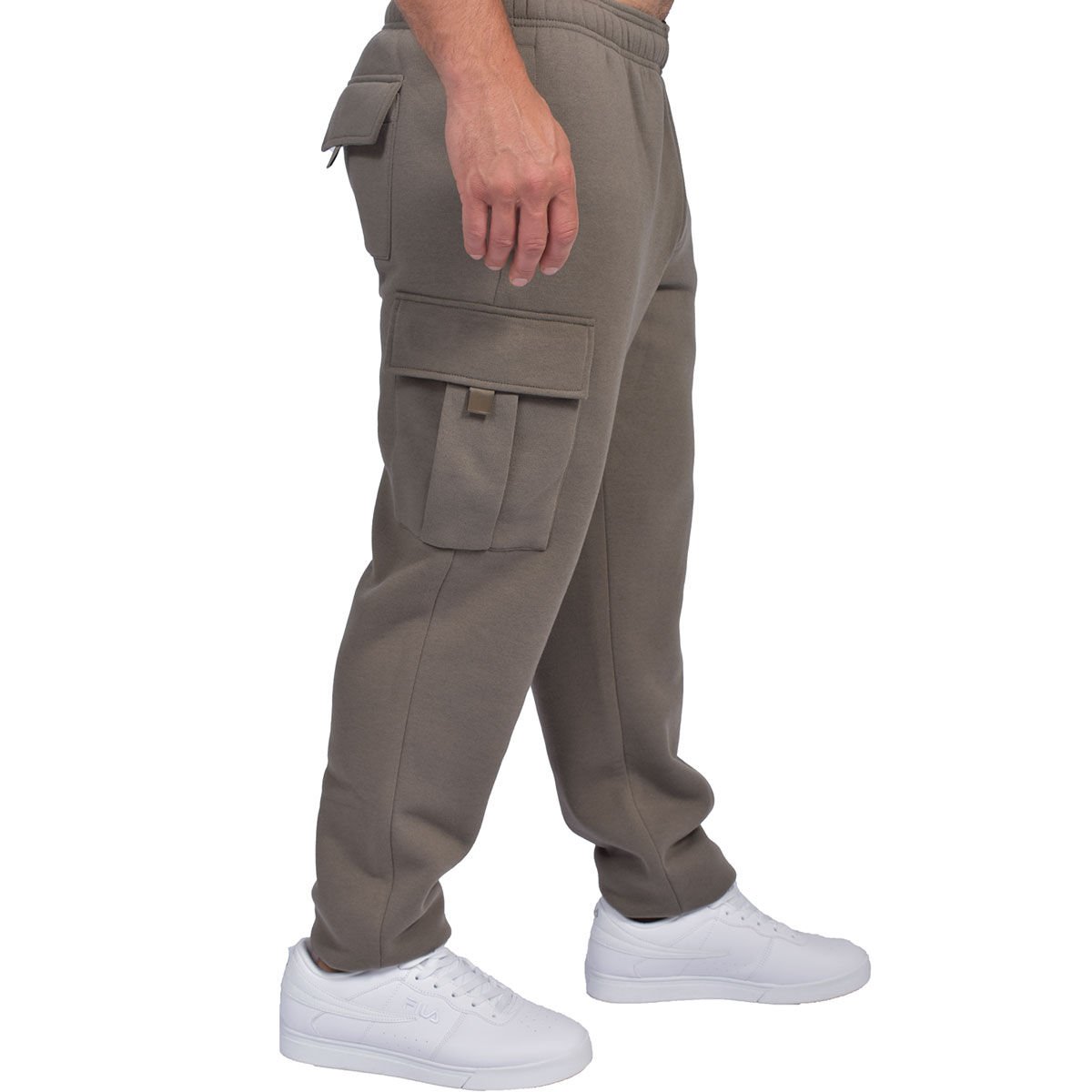 Leg3nd Men's Fleece Cargo Pant