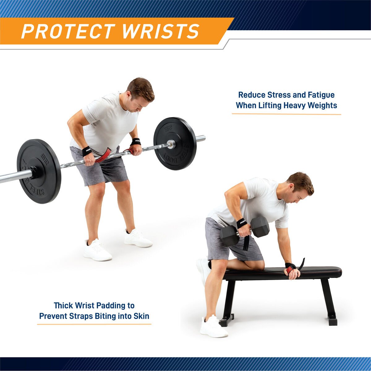 Proiron Weightlifting Strap (Pair of 2)