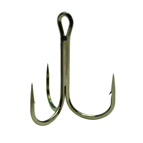 Mustad Kvd Elite Round Bend Treble Hooks
