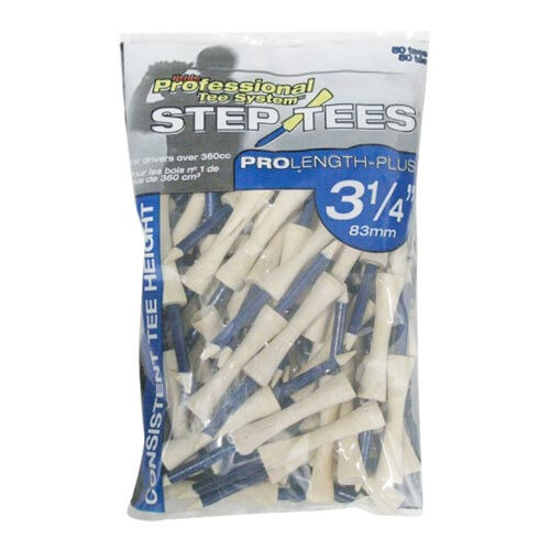 Pride Sports 3 1/4" Step Golf Tees - 50 Pack