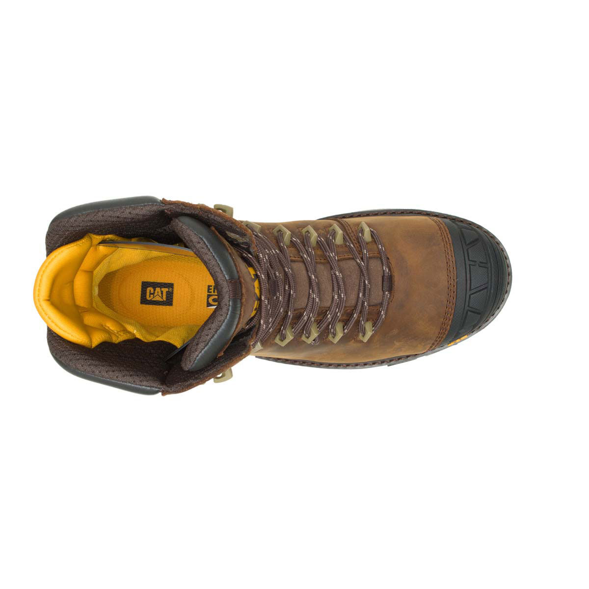 Cat Men's Excavator 8" Superlite Waterproof Thinsulate Carbon Composite Toe Work Boots