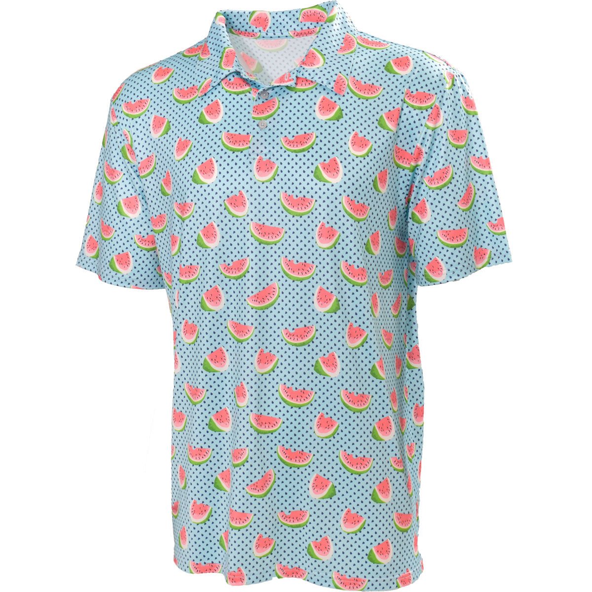 Aeroline Men's Print Polo