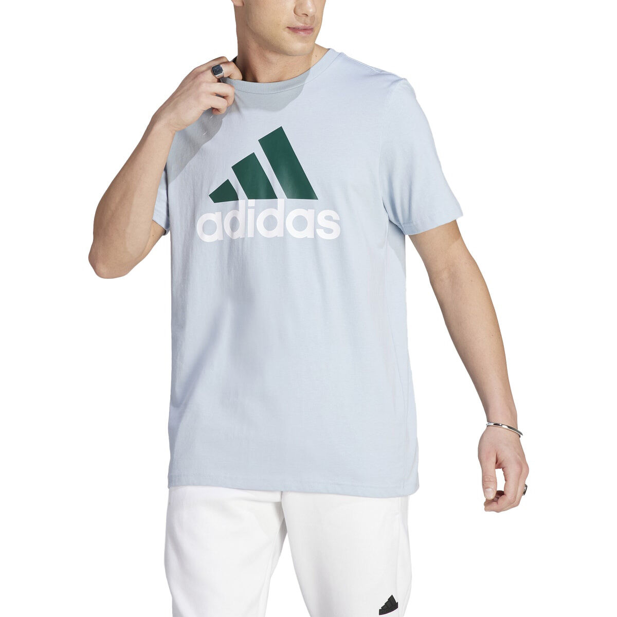 adidas Men's Short Sleeve Big Logo Tee