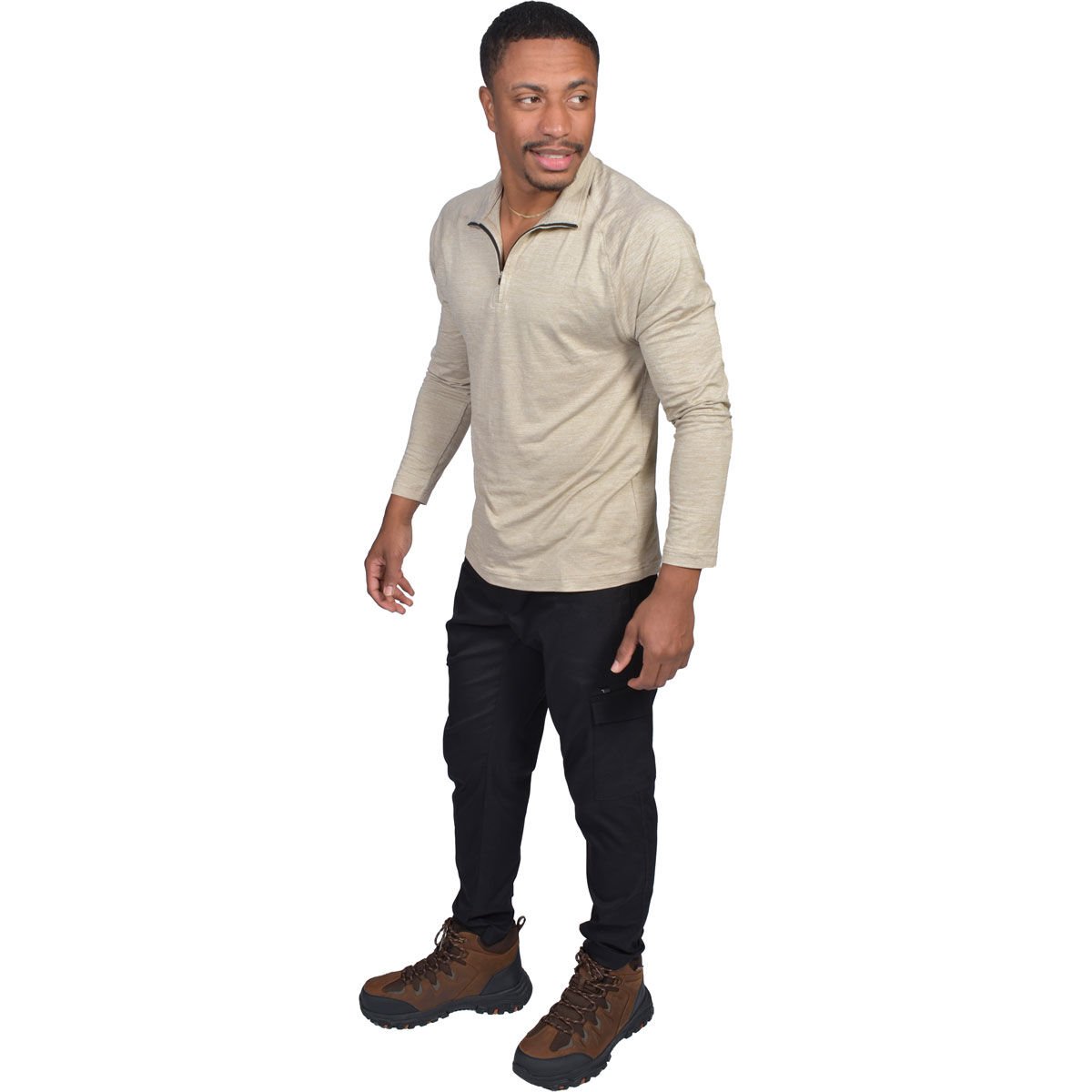 Leg3nd Outdoor Men's Long Sleeve 1/4 Zip