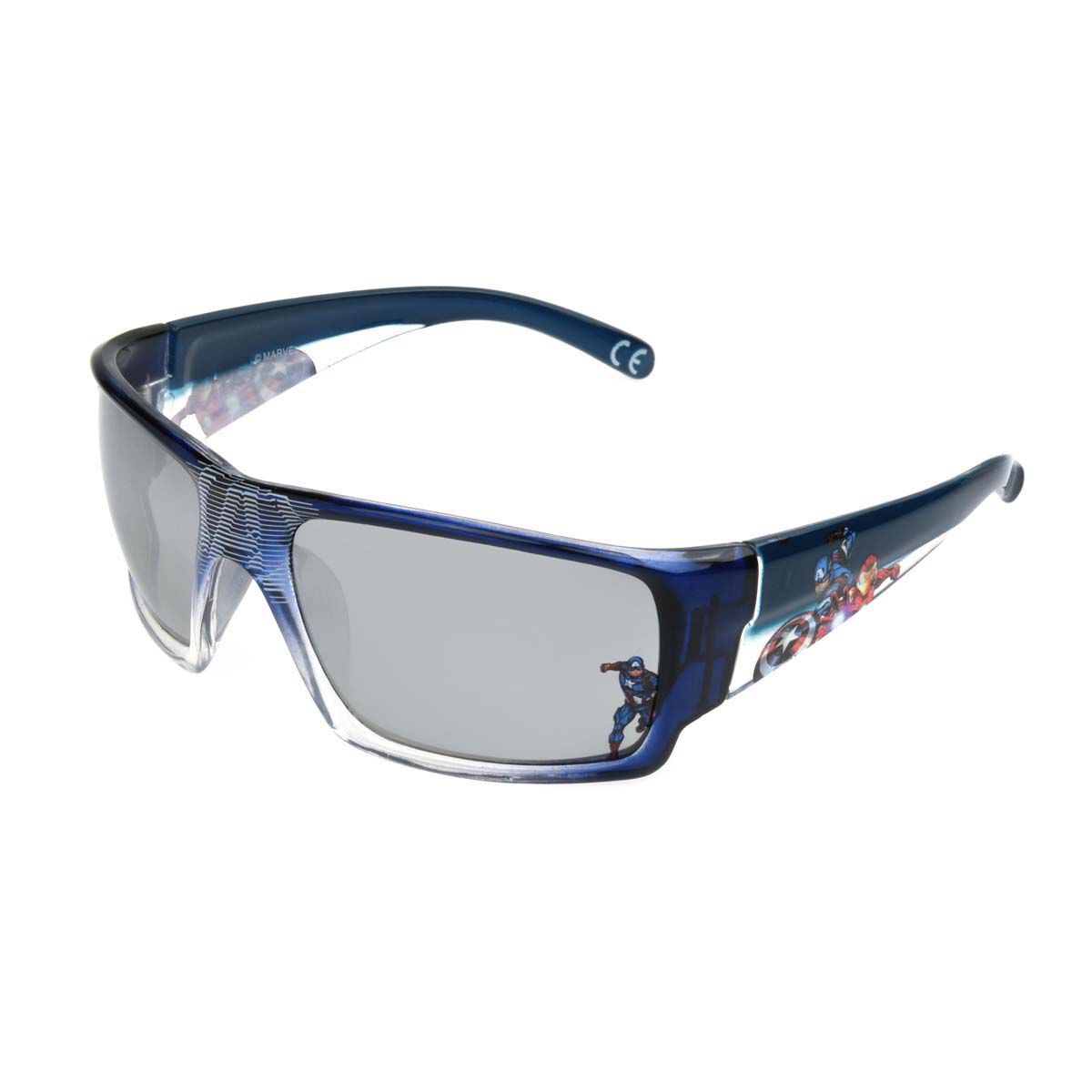 Marvel Marvel Avengers Blue Rectangle Kids Sunglasses