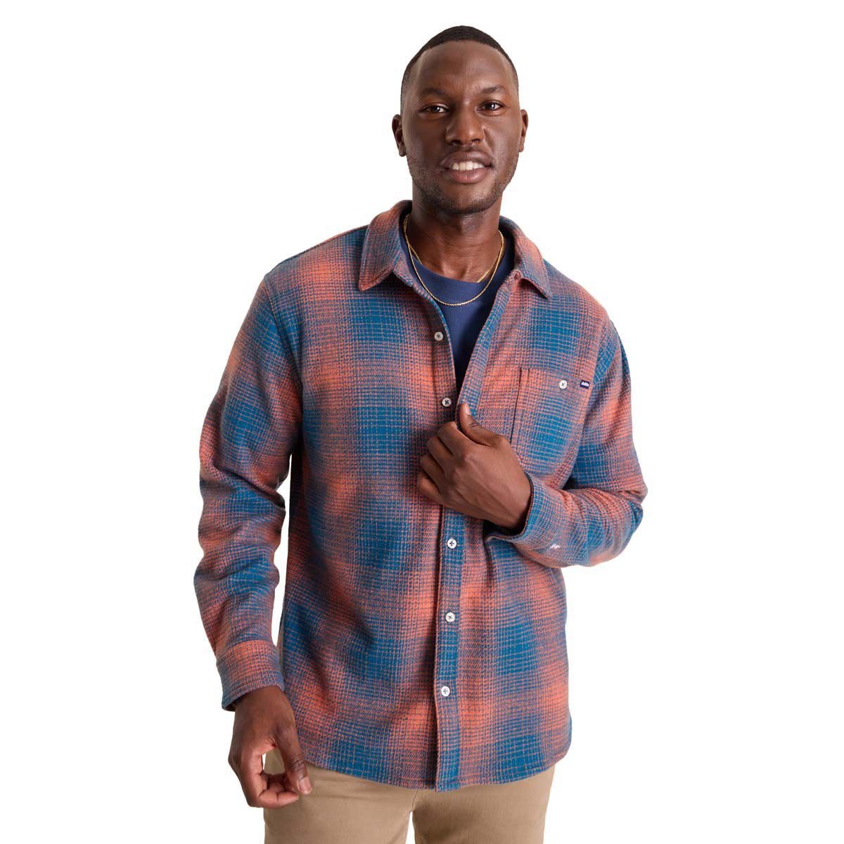 Chubbies Men's Fall Foliage (Flannel Overshirt)