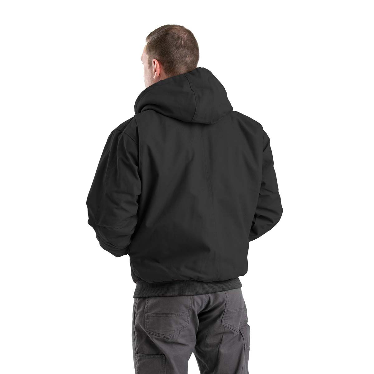 Berne Men's Heritage Duck Hooded Active Jacket