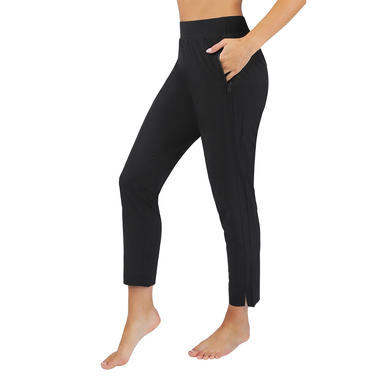 90 Degree Woven Pants w/ Zipper Pockets